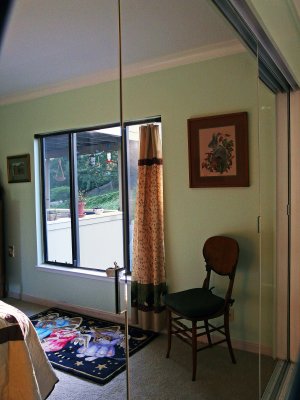 Side View Front Bedroom Closet Doors