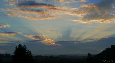 Sunrise Over Mt. Diablo