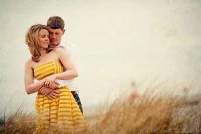 Engagement photos by the Lake