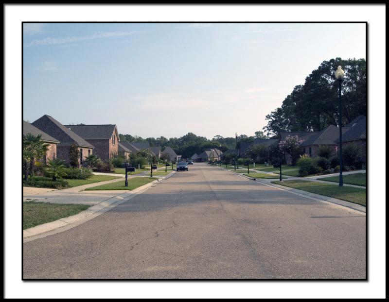 Looking North on Brookmeade Dr.