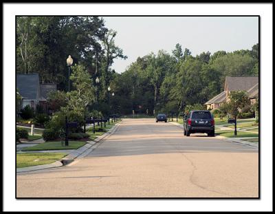 Looking South on Brookmeade Dr.