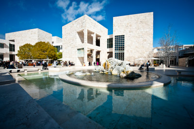 at the Getty