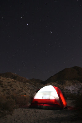 Agua Caliente Camping experience