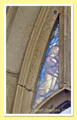 Liverpool 'Bombed Out' Church (window detail)