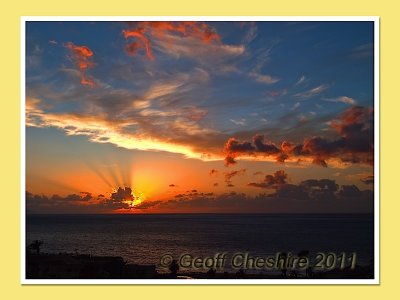 Sunset over Los Gigantes (1)