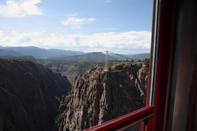 Tram across Royal Gorge