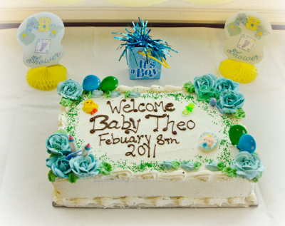 Beck's baby shower