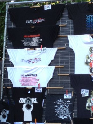 Cure shirts at Pinkpop 2012 1.jpg
