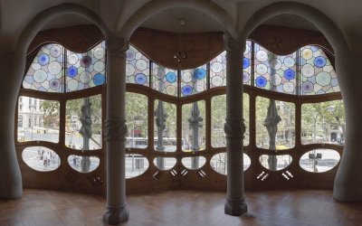 Barcelona Casa Batllo window