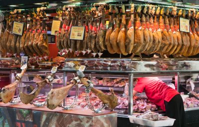 Barcelona market off La Rambla 1