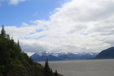 Along the Seward Hwy., near McHugh Creek     ALASKA