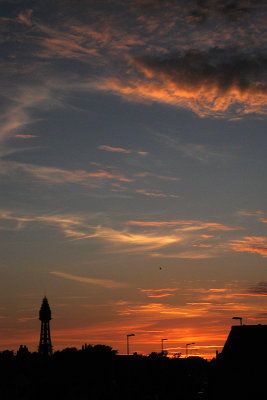 02-07-11 Blackpool sunset