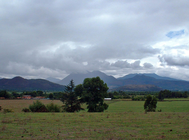 Vista across valley