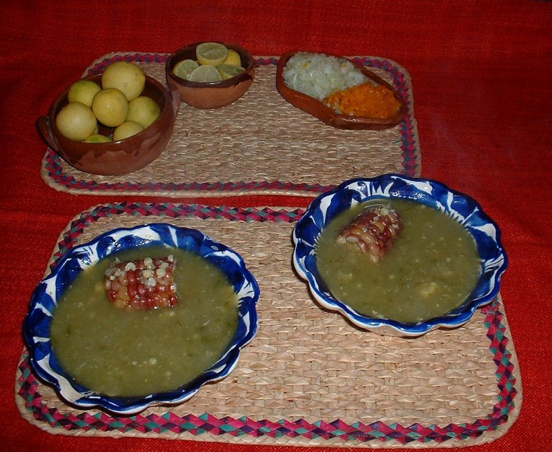 Atole de Grano: listo a la mesa