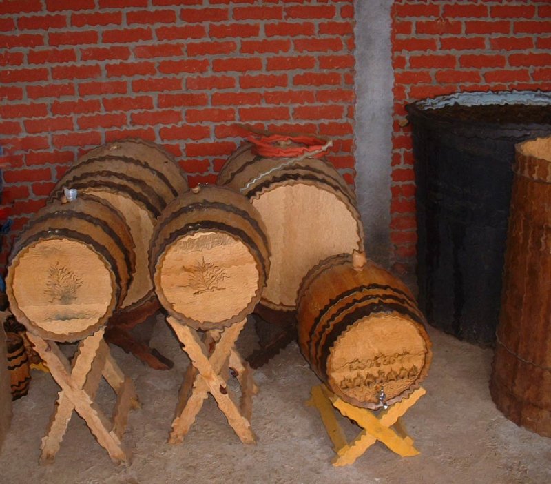 Aging barrels
