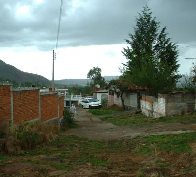 Village lane, Las Cuevas