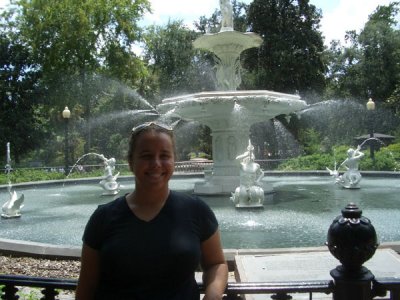 Emily in Forsythe Park