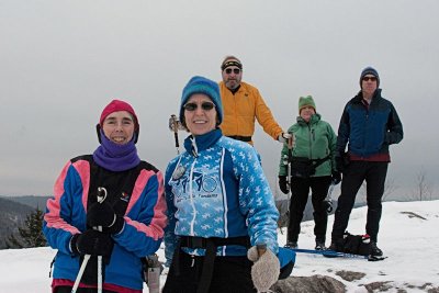 climbers at the top