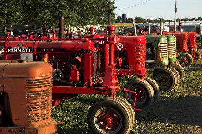 red tractors