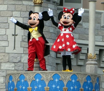 Mickey and  Minnie :-)