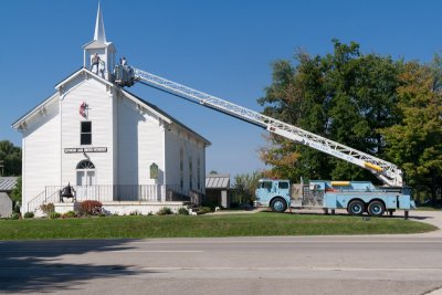 Painting The Steeple