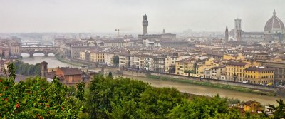 Morning Rain in Florence