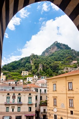 View from Amalfi Cathedral