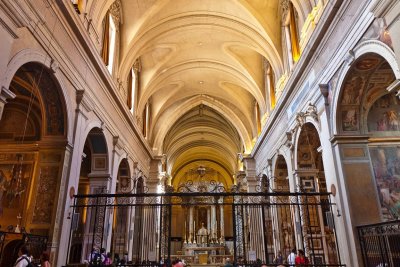 Inside Trinit dei Monti