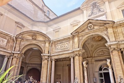 Octagonal Courtyard in Vatican Museum