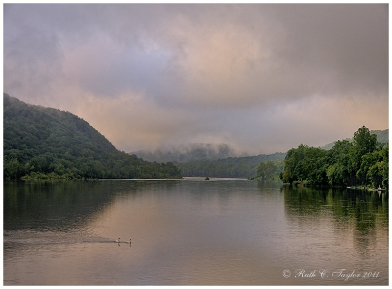 Peaceful Morning Along the Delaware