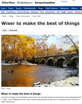 Intelligencer & the Bucks County Courier, November 2011