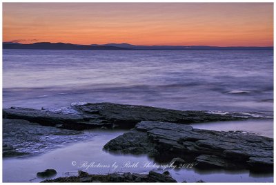 Sunsest on Lake Champlain