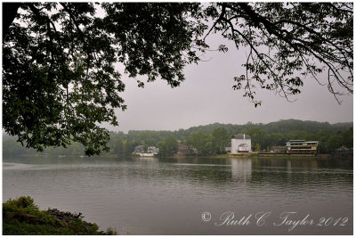 Misty Morning on the Delaware River
