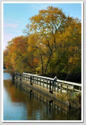 Fishing on an Autumn Afternoon (br) (Del/Raritan Canal)