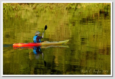 Kayaker Watercolors