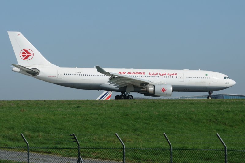 Air Algrie Airbus A330-200 7T-VJW All white