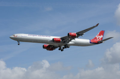 Virgin Airbus A340-600 G-VSHY