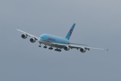 A day in Le Bourget ( Korean Air Airbus A380-800 :) )