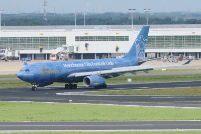 Etihad Airbus A330-200 A6-EYE Manchester City Football Club