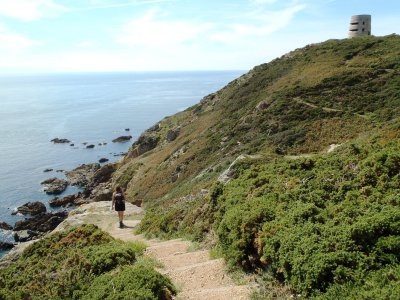 Approaching the watch tower