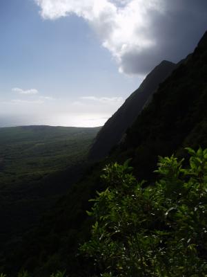 Dramatic cliffs