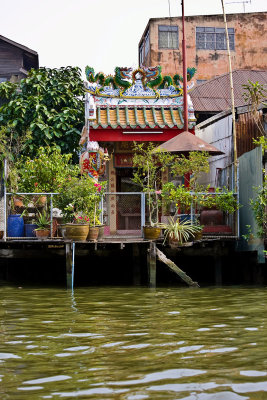 Life on the chanels of Chao Phraya River