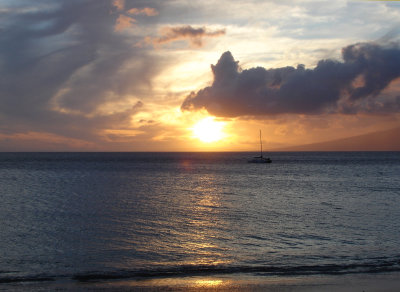Sunset in Kapalua, Maui