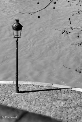 Le lampadaire et la Seine