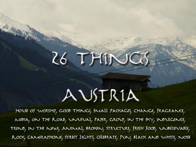 26 things Austria