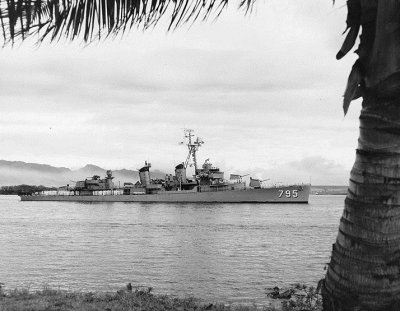 USS Preston Entering Pearl Harbor, 1965