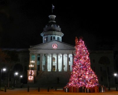 SC State House & Christmas Tree