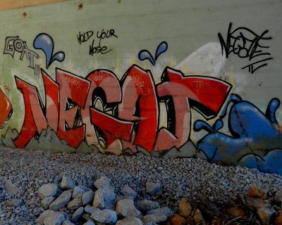 Graffiti under the bridge 2