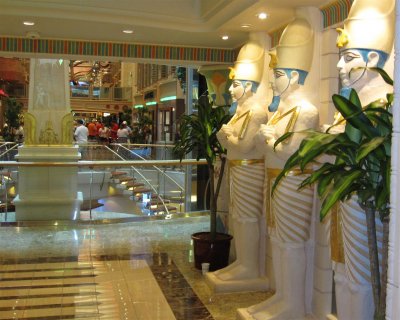 Entrance to Pharoah's Palace lounge