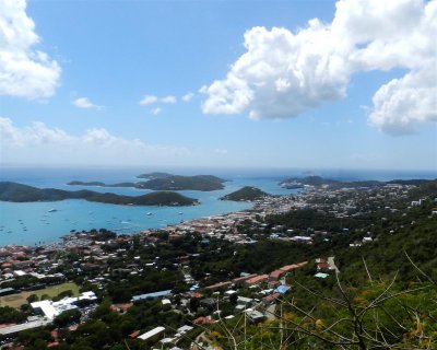 St. Thomas harbor and Charlotte Amalie